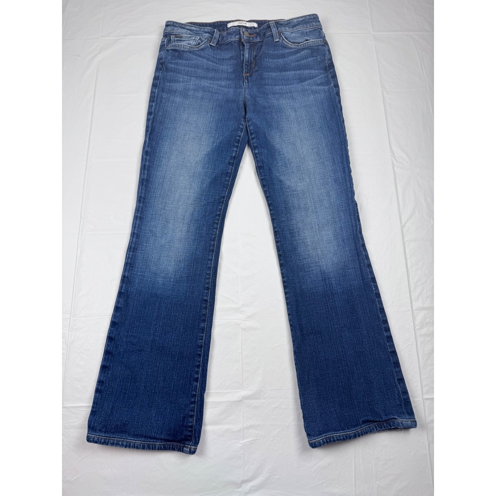 Joe's Jeans Muse Bootcut Mid Rise Blue Denim Jeans Size 29 Medium Wash Stretch